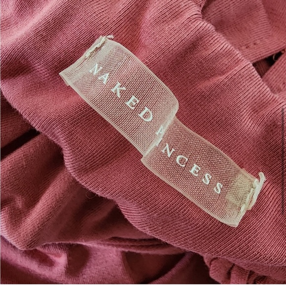 NAKED PRINCESS Rose Signature Maxi Gown sz S - Picture 6 of 6